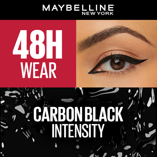 Maybelline Tattoo Liquid Eye Liner, Long Lasting Smudge Proof Eyeliner, Waterproof Eyeliner 48H Dip In, Black, 2.1 gm - image 2