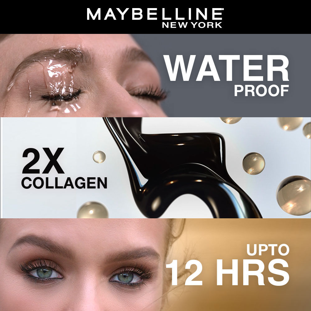 Maybelline The ColossalA 2x Volume Waterproof MascaraA - Black (10 ml) - image 5