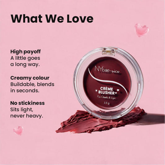NY Bae Sics Creme Blusher – Berry Tart - image 2