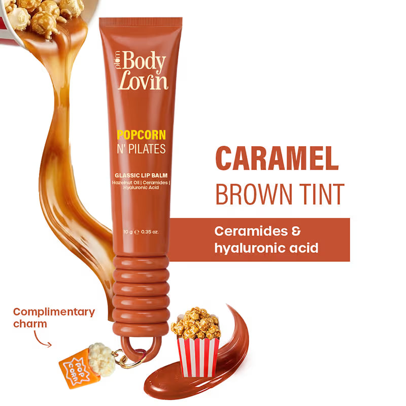 Plum BodyLovin' Popcorn N' Pilates Glassic Lip Balm