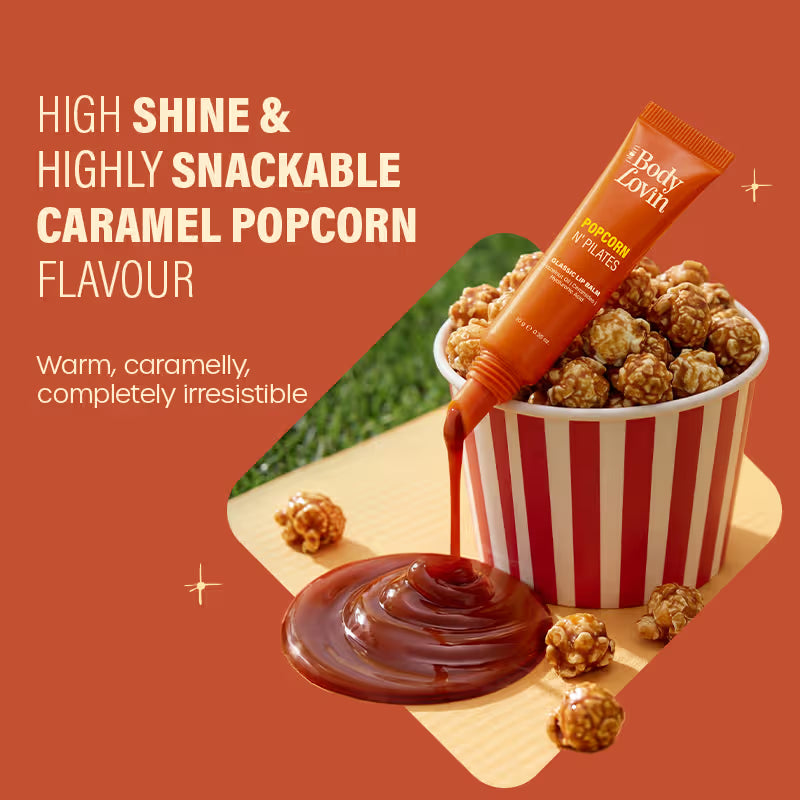 Plum BodyLovin' Popcorn N' Pilates Glassic Lip Balm