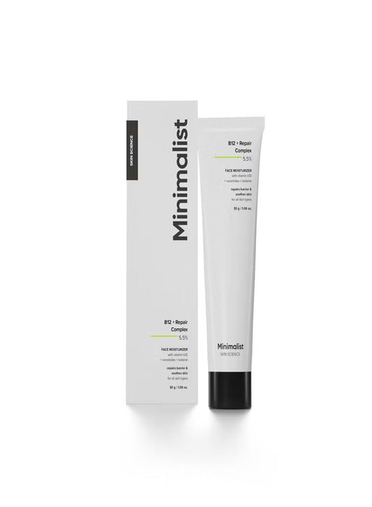 Minimalist Vitamin B12 + Repair Complex 5.5% Face Moisturizer