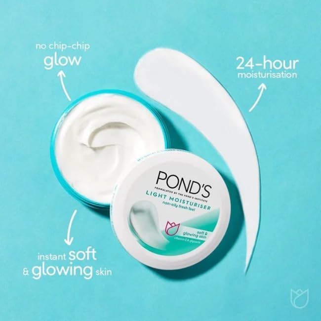 Pond's Light Moisturiser with Vitamin E + Glycerine