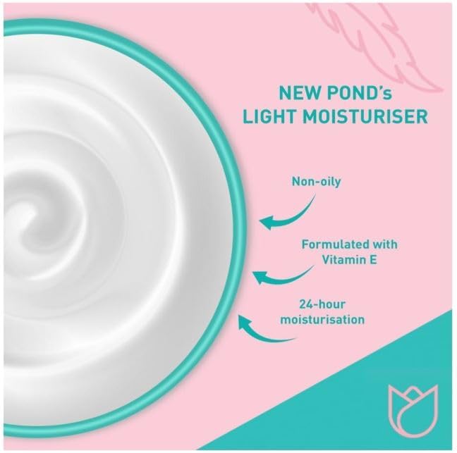 Pond's Light Moisturiser with Vitamin E + Glycerine