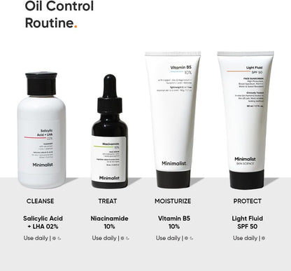 Minimalist 10% Vitamin B5 Oil-Free Moisturizer with Zinc, Copper, Magnesium & HA