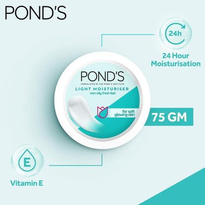 Pond's Light Moisturiser with Vitamin E + Glycerine