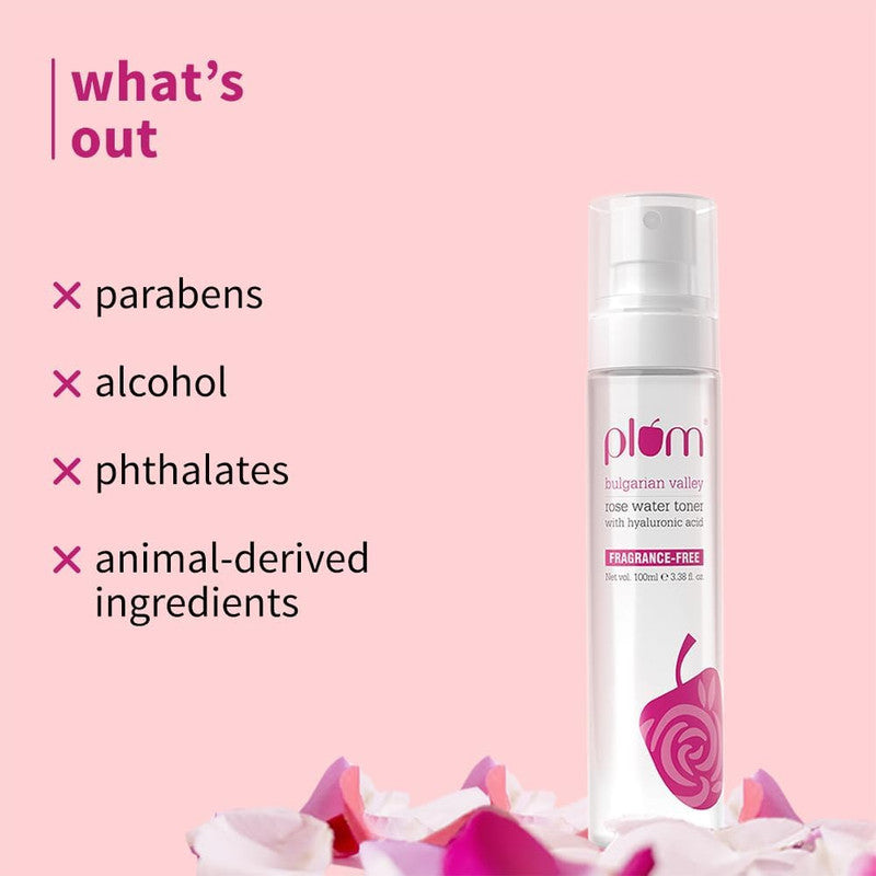 Plum Bulgarian Valley Rose Water Toner