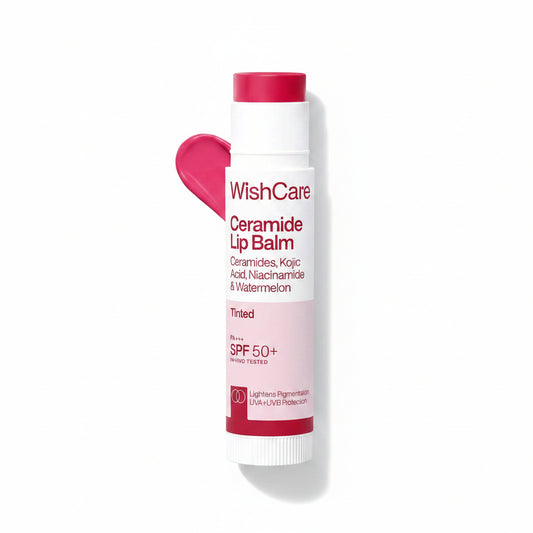 WishCare Tinted Ceramide Brightening Lip Balm SPF 50 PA+++