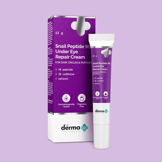 The Derma Co Snail Peptide 96 Under Eye Repair Cream