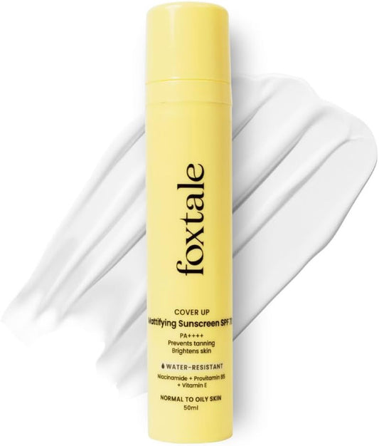 Foxtale Coverup Matte Sunscreen SPF 50 – 50ml
