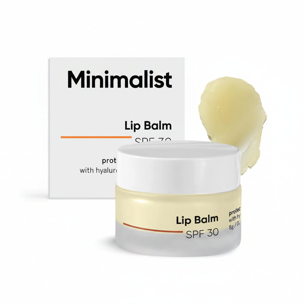 Minimalist SPF 30 Lip Balm with Ceramides & Hyaluronic Acid