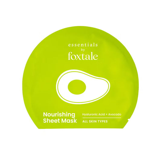 Foxtale Nourishing Sheet Mask – Hyaluronic Acid + Avocado