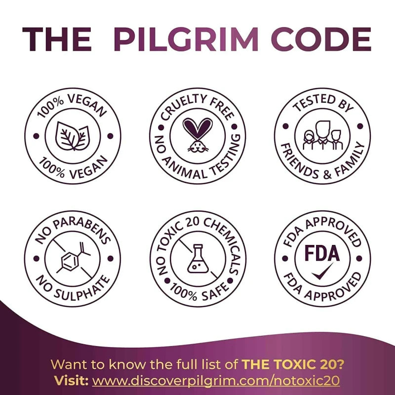 Pilgrim Red Vine Face Mist & Toner with Niacinamide & Aloe