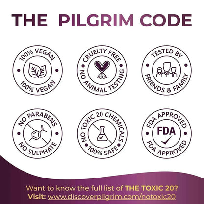 Pilgrim Red Vine Face Mist & Toner with Niacinamide & Aloe
