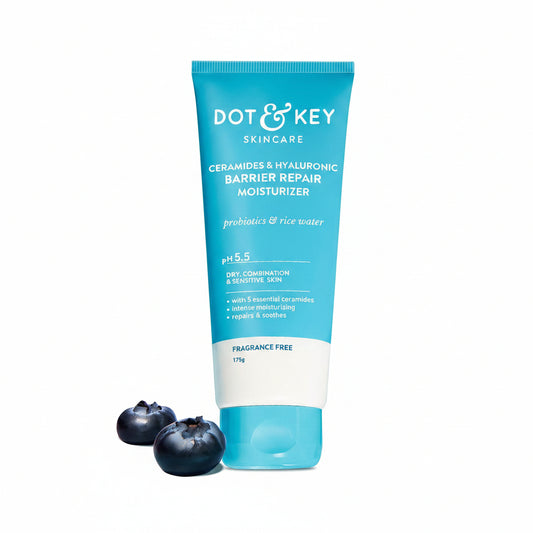 Dot & Key Ceramides & Hyaluronic Skin Barrier Repair Face Cream with Probiotics & Rice Water