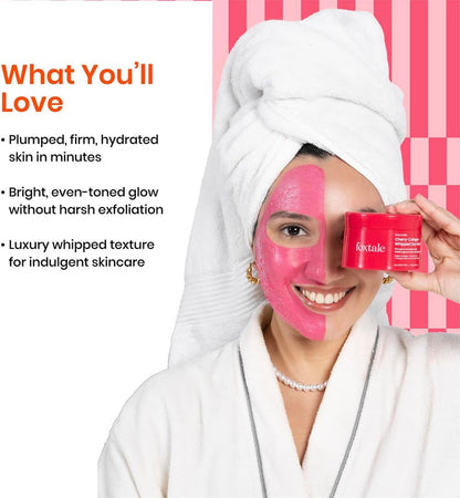 Foxtale Mon Cheri Cherry-Collagen Whipped Clay Mask – 30g