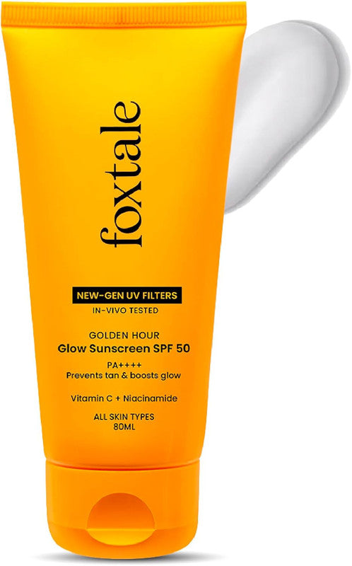 Foxtale Golden Hour Glow Sunscreen SPF 50 PA+++