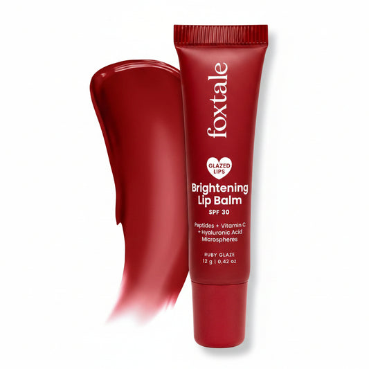 Foxtale Glazed Lips Brightening Lip Balm – Ruby Glaze – 12g