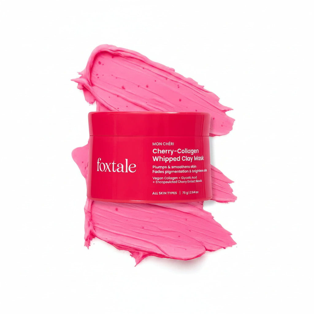 Foxtale Mon Cheri Cherry-Collagen Whipped Clay Mask – 75g