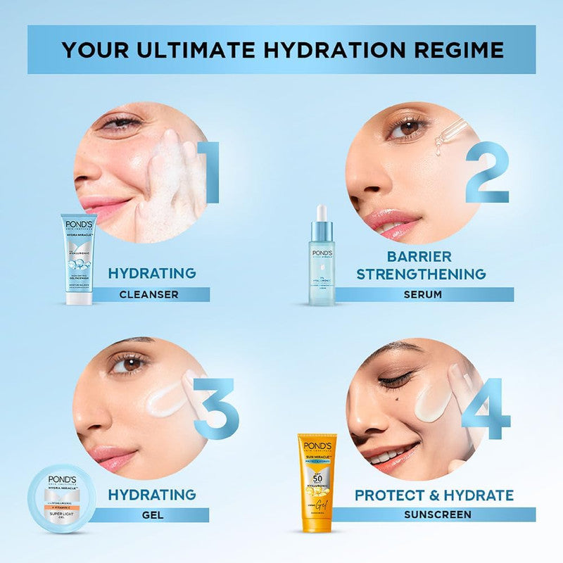 Pond's Hydra Miracle Super Light Gel with Hyaluronic Acid & Vitamin C
