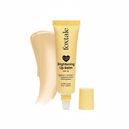 Foxtale Glazed Lips Brightening Lip Balm – Clear Glaze