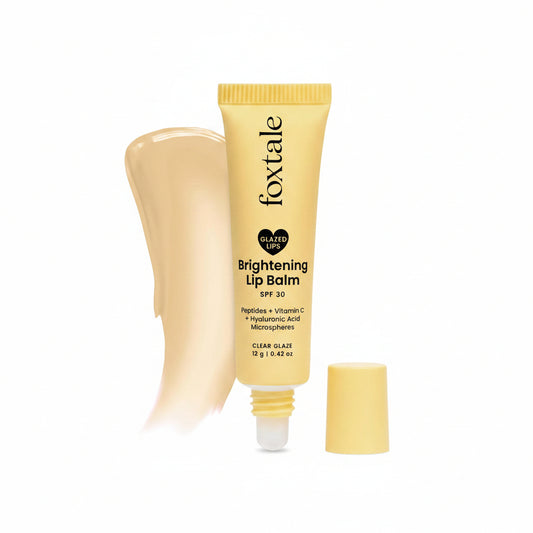 Foxtale Glazed Lips Brightening Lip Balm – Clear Glaze