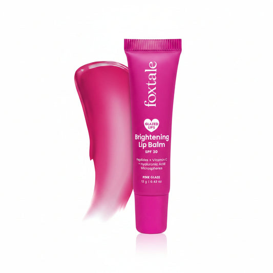 Foxtale Glazed Lips Brightening Lip Balm – Pink Glaze – 12g