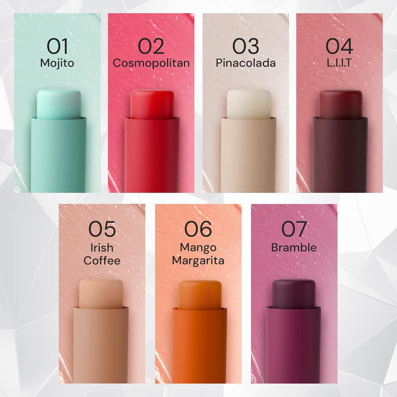 SUGAR Cosmetics Tipsy Lips Moisturizing Balm – L.I.I.T & Bramble (2 Pcs)