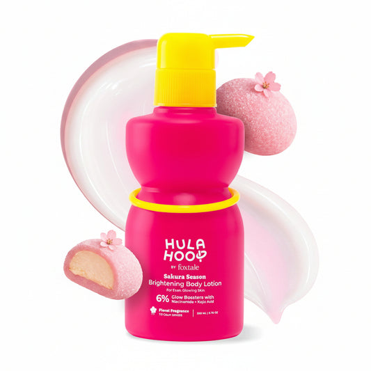 Hula Hoop by Foxtale Sakura Season Brightening Body Lotion – 200ml