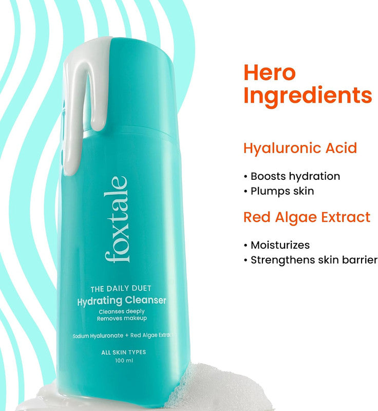 Foxtale The Daily Duet Gentle Cleanser – 100ml