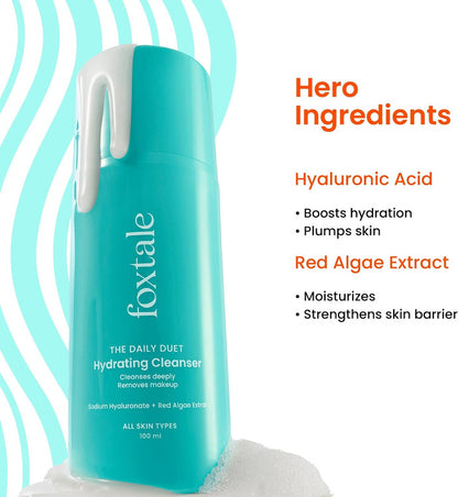 Foxtale The Daily Duet Gentle Cleanser – 100ml