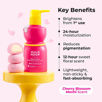 Hula Hoop by Foxtale Sakura Season Brightening Body Lotion – 200ml