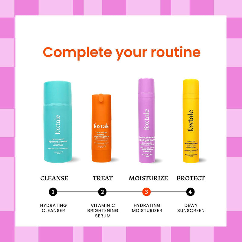 Foxtale Super Ceramide Cream Moisturiser – 50ml