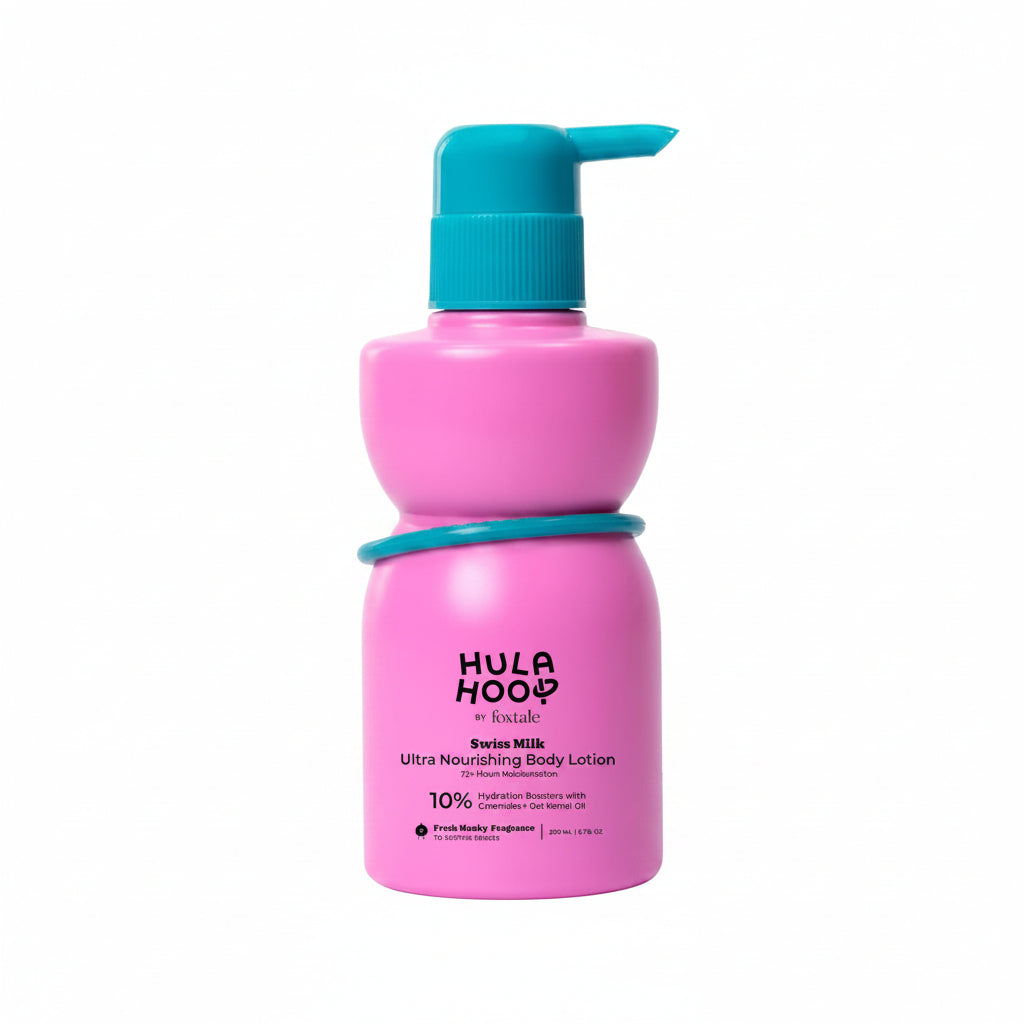 Hula Hoop by Foxtale Swiss Milk Ultra Nourishing Body Lotion