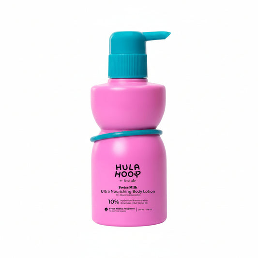 Hula Hoop by Foxtale Swiss Milk Ultra Nourishing Body Lotion