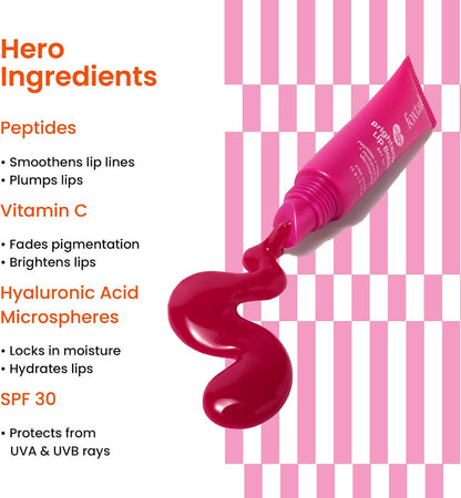 Foxtale Glazed Lips Brightening Lip Balm – Pink Glaze – 12g