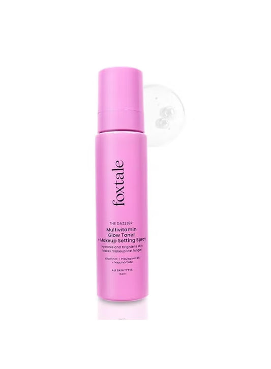 Foxtale The Dazzler Multivitamin Glow Toner + Makeup Setting Spray – 150ml