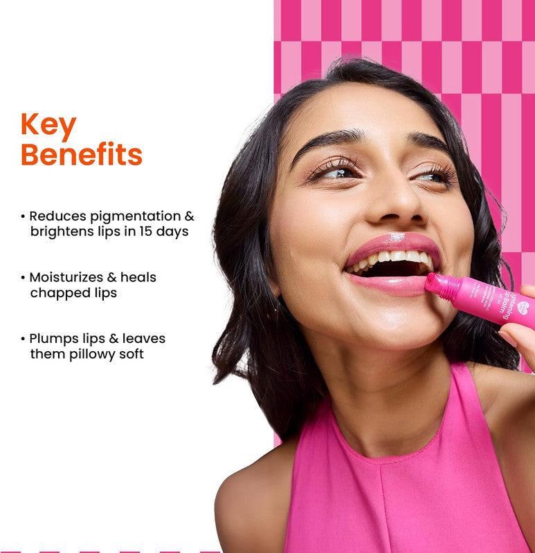 Foxtale Glazed Lips Brightening Lip Balm – Pink Glaze – 12g