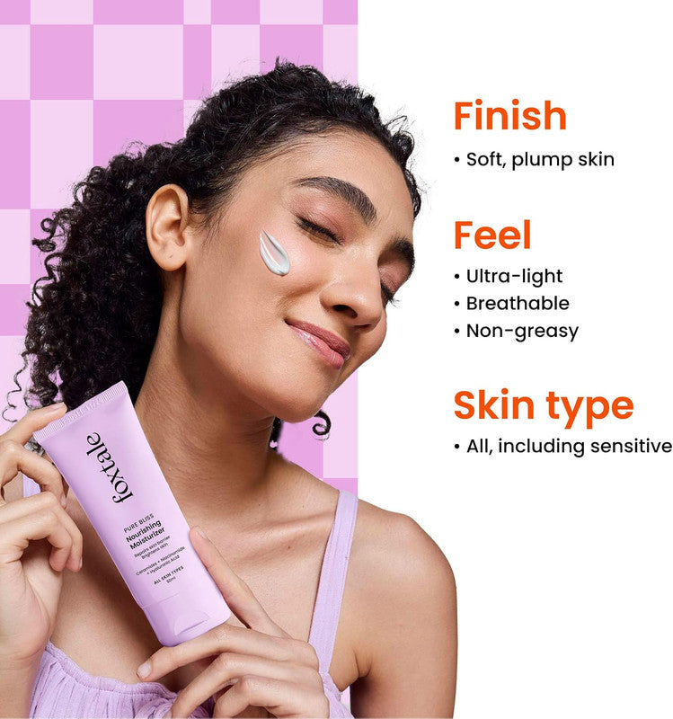 Foxtale Pure Bliss Nourishing Moisturizer – 100ml