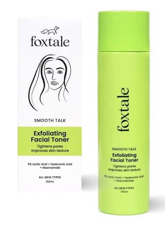 Foxtale Smooth Talk Exfoliating Facial Toner – 150ml