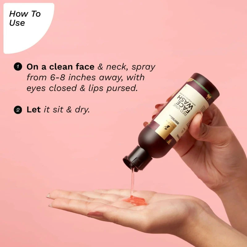 Pilgrim Red Vine Face Mist & Toner with Niacinamide & Aloe