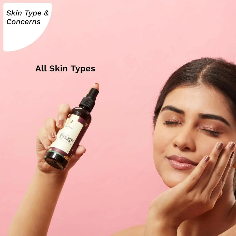 Pilgrim Red Vine Face Mist & Toner with Niacinamide & Aloe