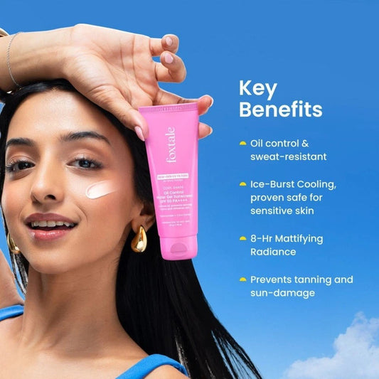 Foxtale Cool Shade Oil Control Water Gel Sunscreen – 50g