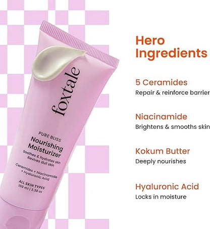 Foxtale Pure Bliss Nourishing Moisturizer – 50ml