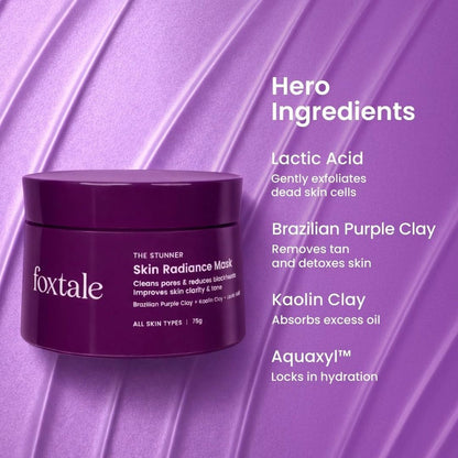 Foxtale The Stunner Skin Radiance Mask – 30g