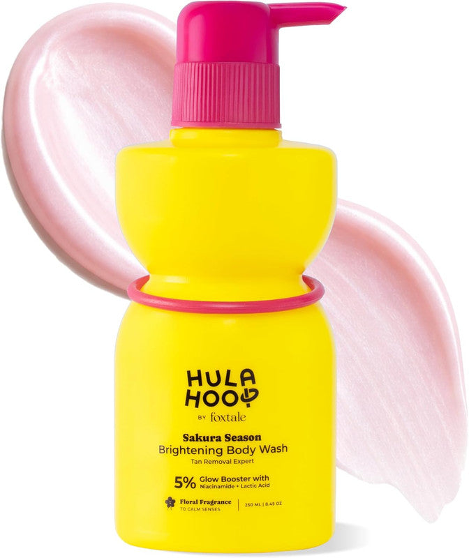 Hula Hoop by Foxtale Sakura Season Brightening Body Wash – 250ml
