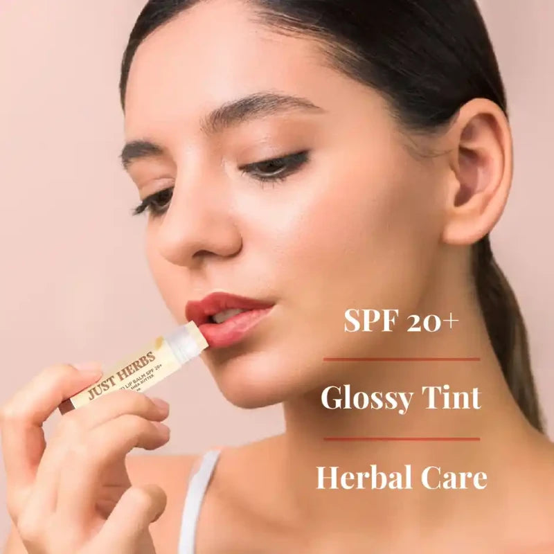 Just Herbs Tinted Lip Balm – Vanilla
