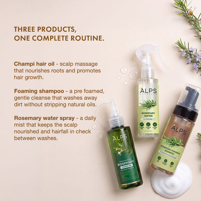 Alps Goodness Complete Rosemary Hair Care Regime – Rosemary Foaming Shampoo 150 ml - image 2