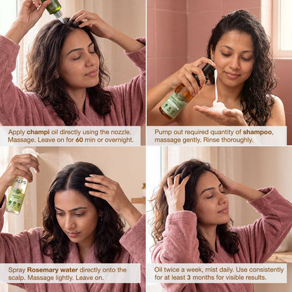 Alps Goodness Complete Rosemary Hair Care Regime – Rosemary Foaming Shampoo 150 ml - image 5