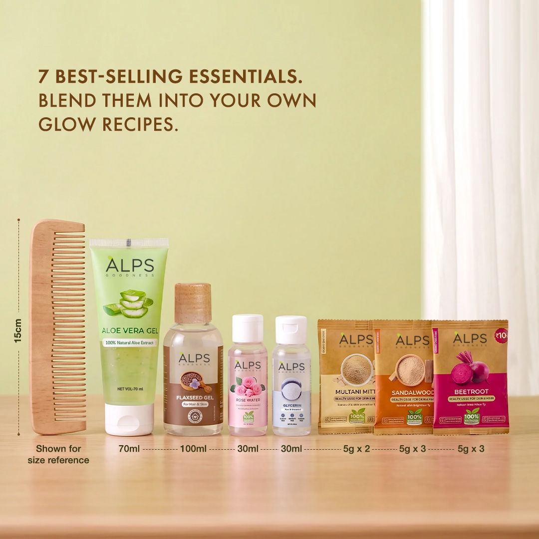 Alps Goodness DIY Glow Kit – 7 Bestselling Essentials For Your DIY Recipes - image 2
